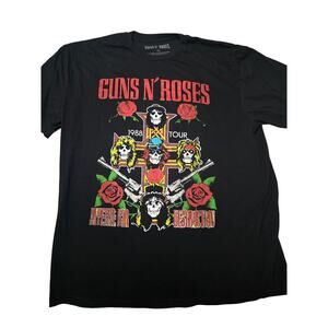 New Guns N Roses cotton tee t shirt size XL unisex